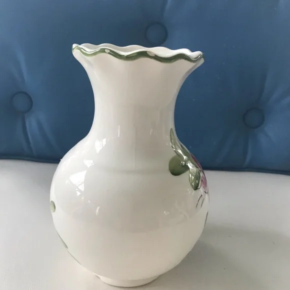 Made in Italy hand painted FTD vase - Picture 6 of 13